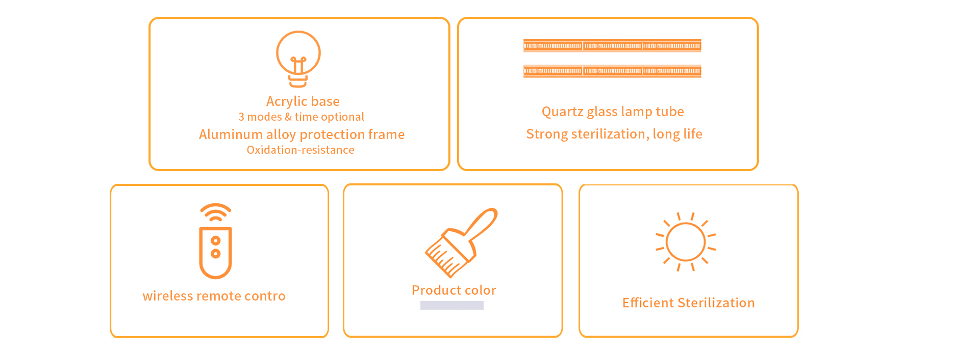 Why does the wall of the ultraviolet disinfection lamp appear discolored?